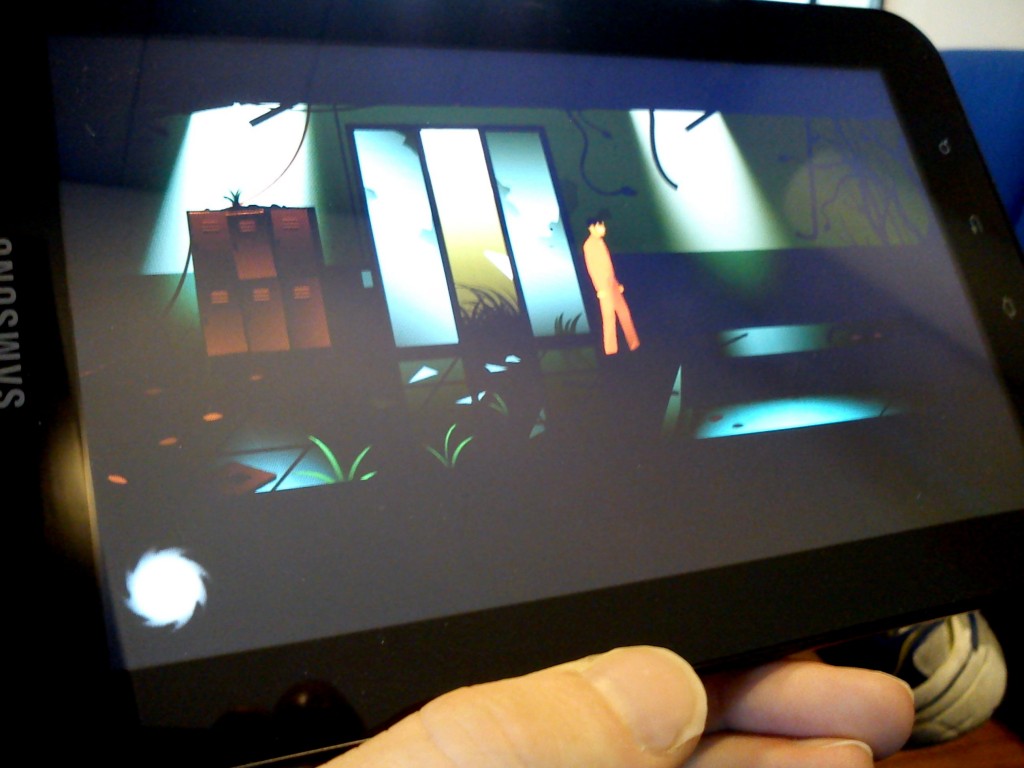 The Silent Age on Galaxy Tab